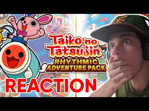 OMG A NEW TAIKO GAME FOR SWITCH?! *TAIKO NO TATSUJIN: RHYTHMIC ADVENTURE PACK* *INSANE REACTION*