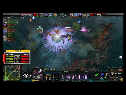 [13.Aug] KDL Tier1 : Rave vs MVP Phoenix -DOTA2,EsportsTV