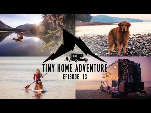 Tiny Home Adventure S3:E13 - MOBILE WIFI INSTALL, STUART LAKE HIKE, SURFING RUBY BEACH, & MORE!