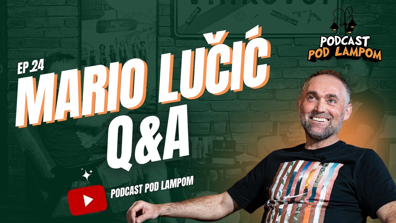 Podcast Pod Lampom - ep. 24 - Mario Lučić Q&A