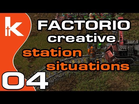 Factorio Station Situations | Factorio Creative Ep 4