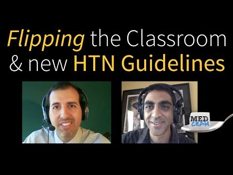 Flipping the Medical Classroom & New Hypertension (HTN) Guidelines - MedCram Interviews Osmosis
