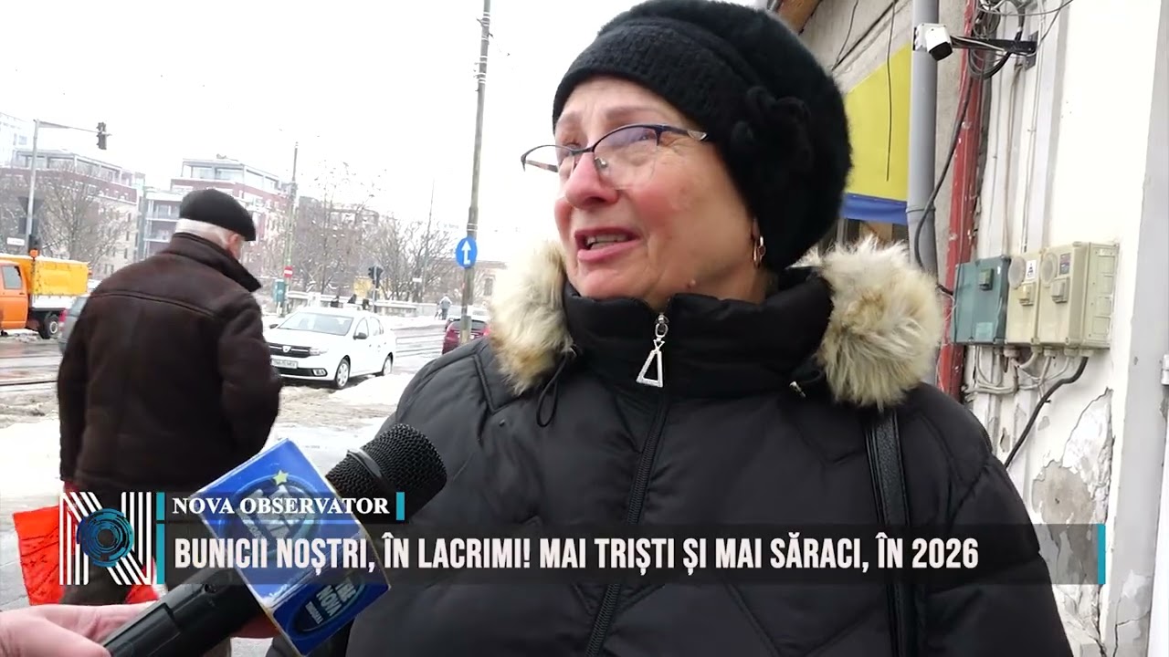 BUNICII NOȘTRI, ÎN LACRIMI! MAI TRIȘTI ȘI MAI SĂRACI, ÎN 2026