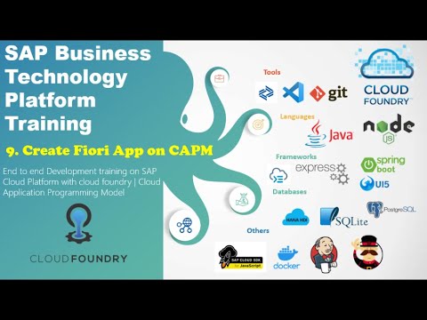 09 CAPM Create Fiori App BTP Training | Build and Deploy Your SAP Fiori App to BTP