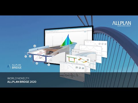 Allplan Bridge 2020: The world's first fully integrated 4D BIM solution
