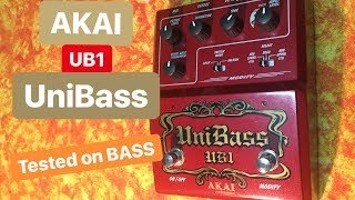 Video thumbnail for AKAI UB1 UniBass Tested on BASS by Juanka Trujillo
