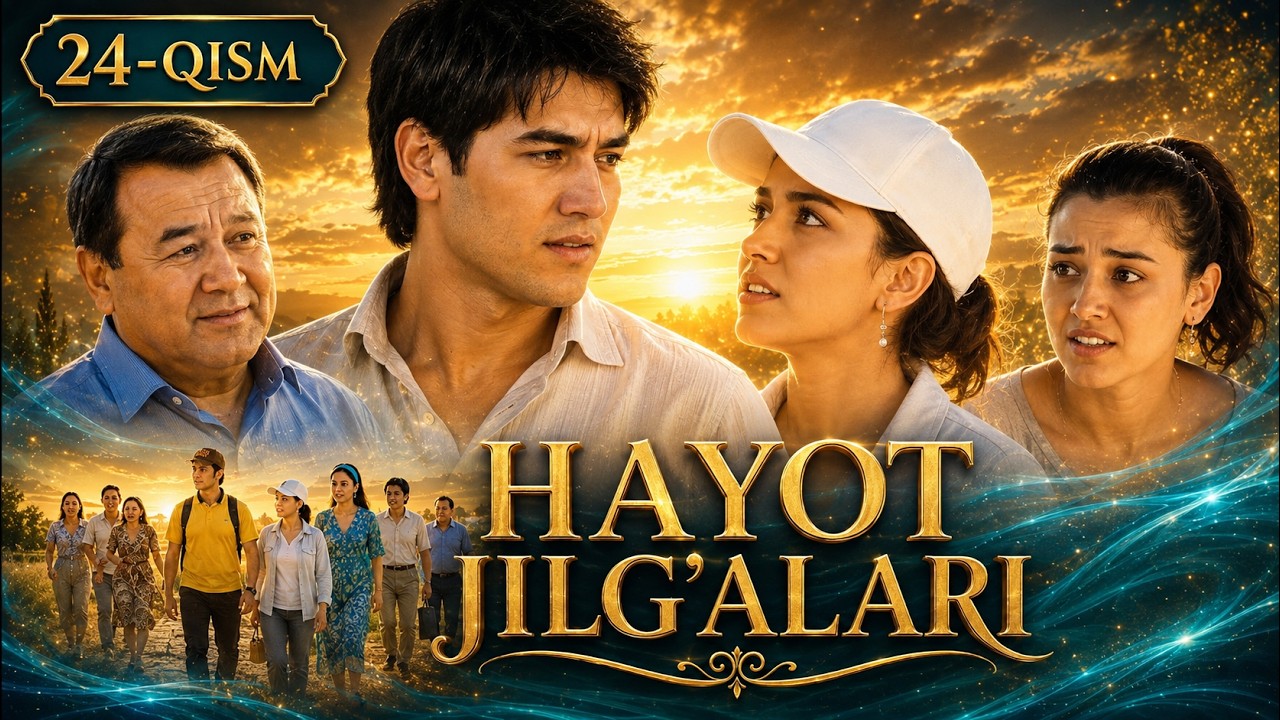 HAYOT JILG'ALARI 24-qism || ҲАЁТ ЖИЛҒАЛАРИ 24-қисм #premyera #nostalgia