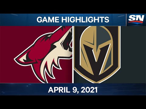 NHL Game Highlights | Coyotes vs. Golden Knights – Apr. 09, 2021