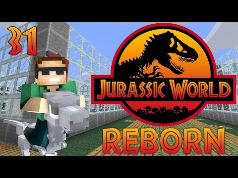 "DinoVillage Work!" - Ep. 31 - Minecraft: Jurassic World Reborn