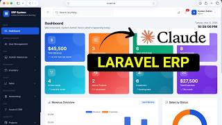 How to Create a Full ERP Website Using Claude Code and Laravel
