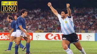 Download lagu Argentina 1-1 (4x3) Italy | 1990 World Cup Semifinal | Full highlight -1080p HD | Diego Maradona mp3