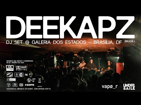 Deekapz Live @ VAPØ_R X UNDERBAILE (Brasília, DF)
