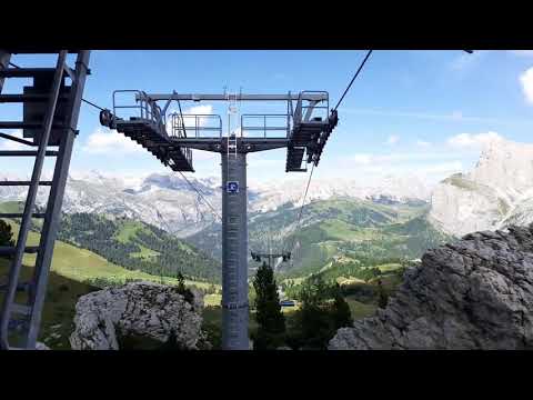 Discesa integrale estiva Seggiovia Leitner Gran Paradiso  Val Garden