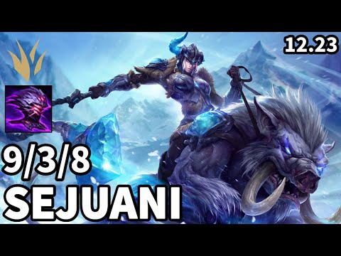 Sejuani Jungle vs Wukong - KR Master | Patch 12.23