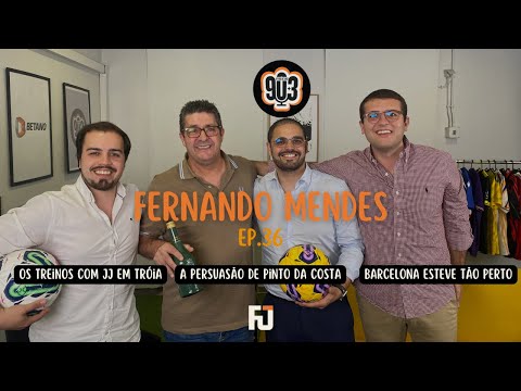 90+3 | EP36| Fernando Mendes | “No jogo do 7-1 ao Benfica, se dura mais 5 minutos chegávamos aos 10”