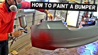 HOW TO PAINT A BUMPER COVER LIKE A PRO
