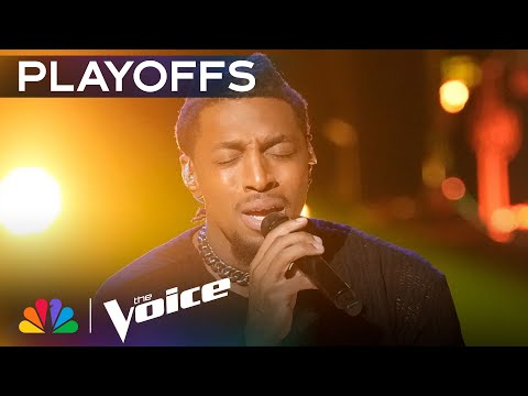 BD.ii's Pure Vocal Serenades Us with “All My Life” by K-Ci & JoJo | The Voice Playoffs | NBC