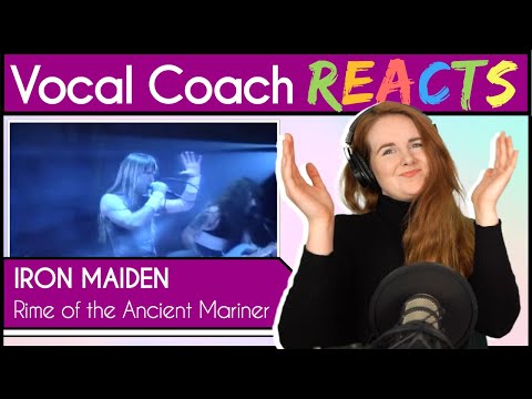 Vocal Coach reacts to Iron Maiden - Rime of the Ancient Mariner (Bruce Dickinson Live)