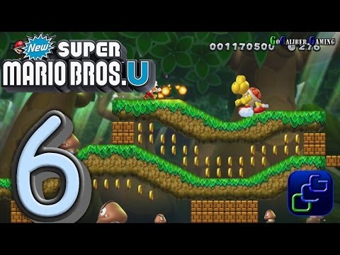 New Super Mario Bros U Walkthrough - Part 6 - Soda Jungle