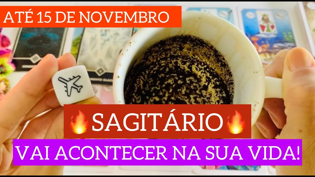 SAGITÁRIO♐️🔥IMPACTANTE!🔥 NOTÍCIA MUITO ESPERADA VAI BATER NA SUA PORTA😱! ATÉ O DIA 15 DE NOVEMBRO🔮!