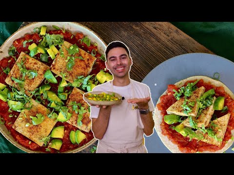 ¿Extrañas los huevos rancheros? Prueba esta versión vegana con tofu