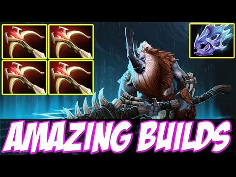 Magnus with 4 Daedalus and 1 MoonShard - DESASTER! - Amazing Builds 63 - Dota 2
