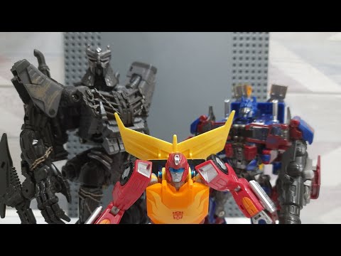 Transformers Scourge's attack | stop motion film |