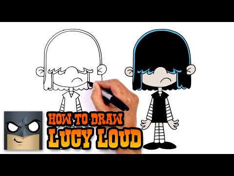 How to Draw Lucy Loud | The Loud House - YouTube