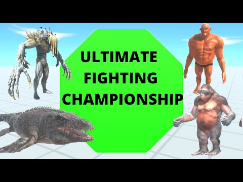 UFC - ULTIMATE FIGHTING CHAMPIONSHIP - WHO IS THE BEST? ANIMAL REVOLT BATTLE SIMULATOR