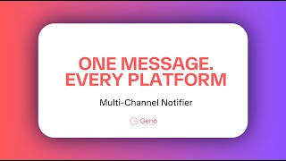 Gen6 Intelligence - Video - 2