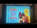 Sesame Street Three Bears And A New Baby 2003 DVD Walkthrough
