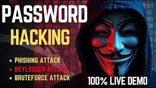 How Hackers Steal Your Passwords (And How to Stay Safe!) | 100% Real Hacking Live Explained