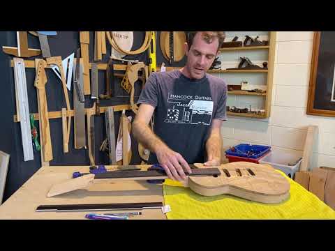 How to check neck angle on your guitar