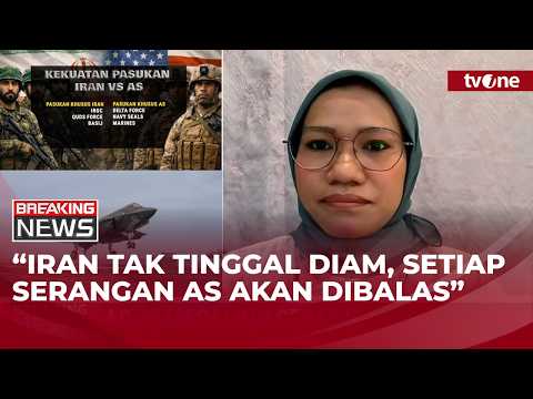 Kembali Saling Serang Dengan AS, WNI Beberkan Kondisi Terkini di Iran | Breaking News
