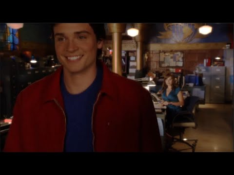 Clark Kent Gets a Job at the Daily Planet - Smallville - Odyssey 8x01 (Clois) [HD]