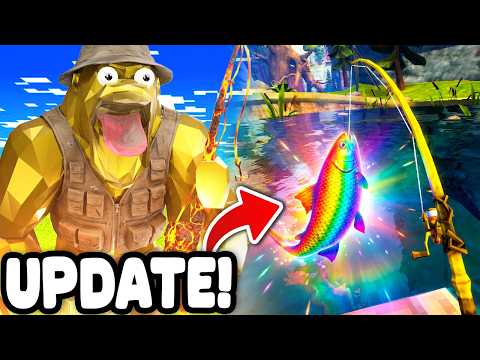 NEW FISHING UPDATE is INSANE in Animal Company! (Animal Company VR)