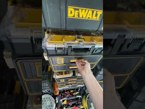 Dewalt Tough System 2.0 Drawers and 2.0 Organizers in my install van.
