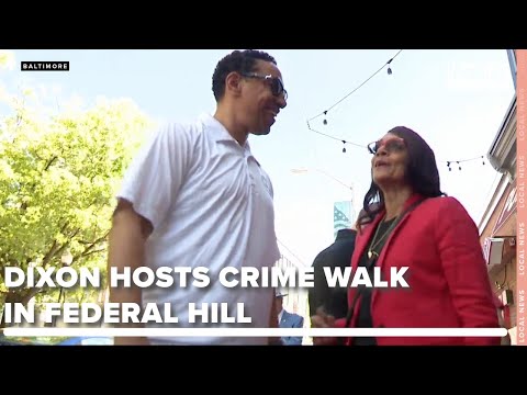 Sheila Dixon, supported by ex-Mayoral candidate, addresses Fed Hill crime rise