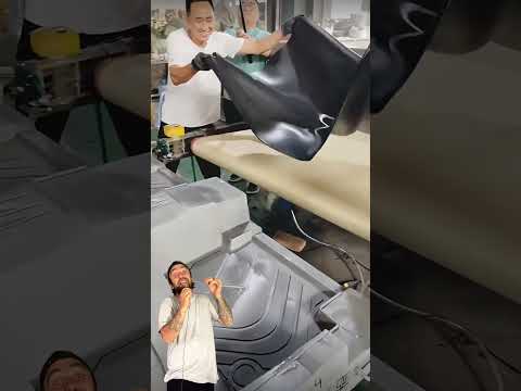 cum se fac covorasele de masina #fabrica #diy #masina #idee