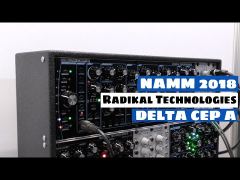 NAMM 2018: Radikal Technologies DELTA CEP A Paraphonic Synthesizer Eurorack