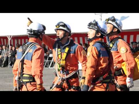 Ceremonia de apertura del Departamento de Bomberos de la ciudad de Kasugai 2016