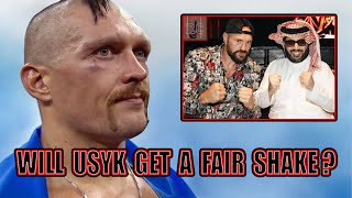 Will Oleksandr Usyk get a Fair Shake against Tyson Fury?