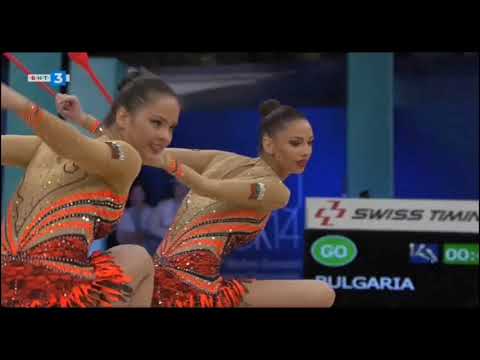 Group Bulgaria 5 Clubs Final European RG Championships Baku 2014