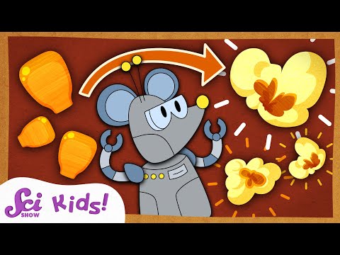 Why Does Popcorn Pop? | The Science of Food! | SciShow Kids