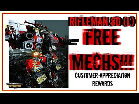MWO - Rifleman 8D (L) - Loyalty Rifleman - Dual LB-10X/Medium Pulse