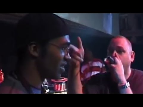 Throwback Battle: Tim Beumers (VSOP) vs. Kiddo Cee in kwartfinale van Spitt Battle Finale uit 2003