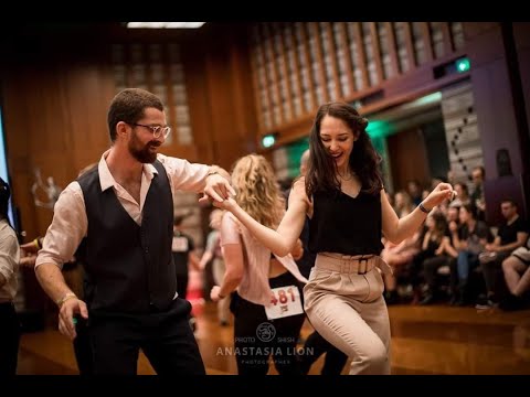 Uriya Rosenbaum & Anastasiia Babakhan - 1st place Advanced JnJ - Warsaw Halloween Swing 2021