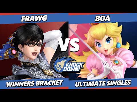 Knockdown 86 - Frawg (Bayonetta) Vs. Boa (Peach) Smash Ultimate - SSBU