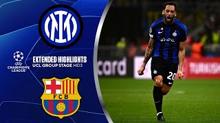 Inter Milan vs. Barcelona: Extended Highlights | UCL Group Stage MD 3 | CBS Sports Golazo