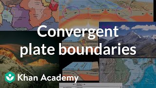 Plate Tectonics-- Geological features of Convergent Plate Boundaries